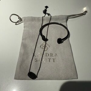 Kendra Scott Black Jewelry Set